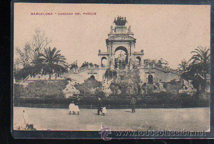 Postales: TARJETA POSTAL DE BARCELONA - CASCADA DEL PARQUE. - Foto 1