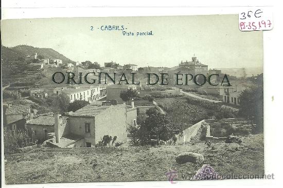 Postkarten: (PS-35197)POSTAL FOTOGRAFICA DE CABRILS-VISTA PARCIAL