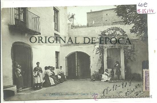 Postkarten: (PS-35194)POSTAL FOTOGRAFICA DE CABRILS-MANANTIAL SANTA ELENA