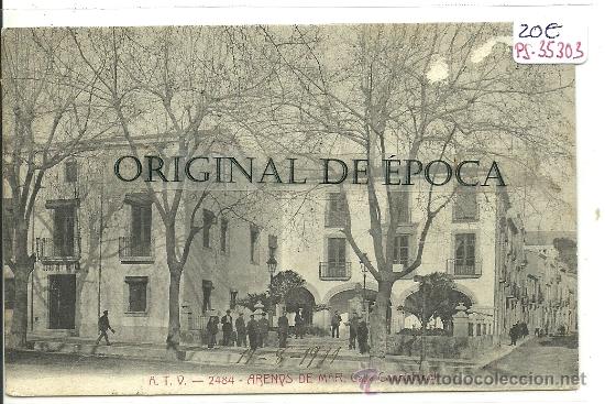 Postcards: (PS-35303)POSTAL DE ARENYS DE MAR-CASAS CONSISTORIALES