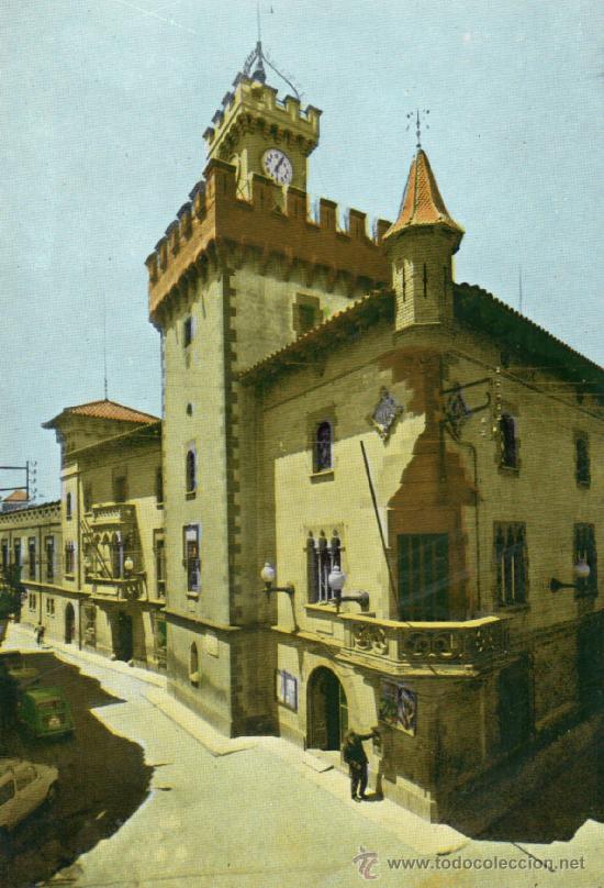 Postales: viladecans. 10 el ayuntamiento. r.a.e. - Foto 1