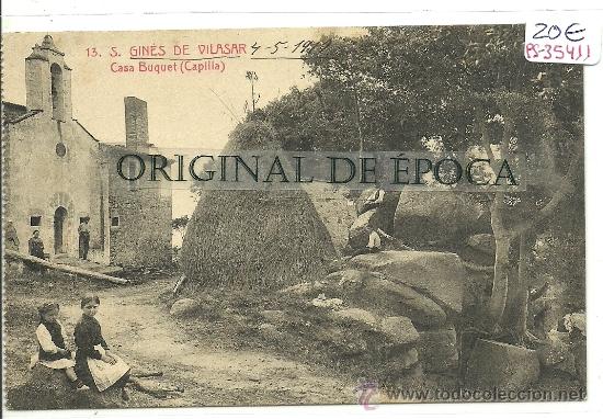 Postkarten: (PS-35411)POSTAL DE S.GINES DE VILASAR-CASA BUSQUET(CAPILLA)