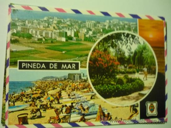 Postales: postal pineda de mar .-escrita - Foto 1
