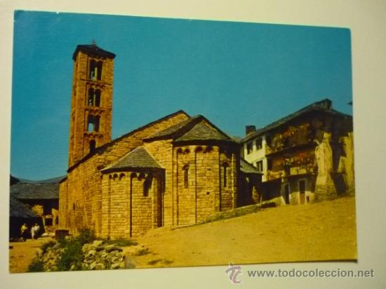 Postales: POSTAL VALLE DE BOHI .-LERIDA  -TAHULL IGLESIA ROMANICA
