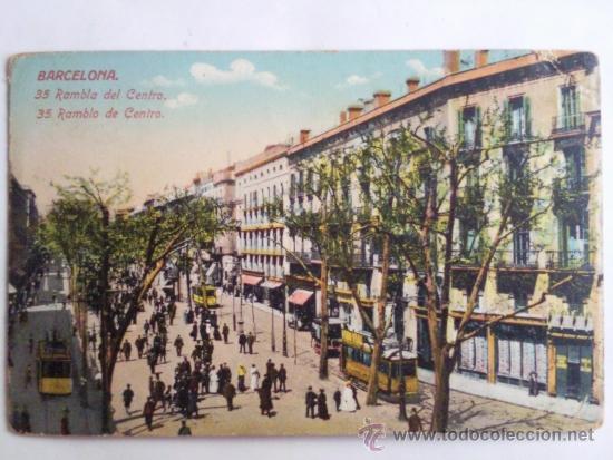 Postales: POSTAL BARCELONA, RAMBLA DEL CENTRO, N&ordm; 35 - Foto 1