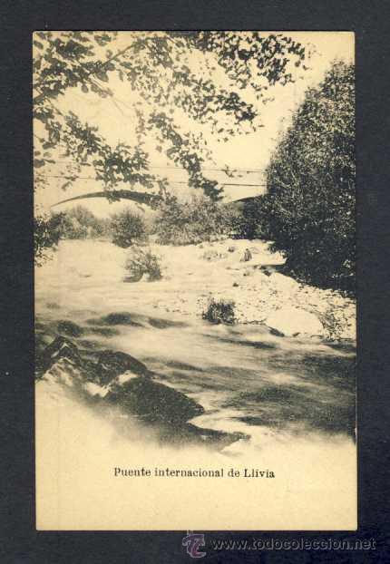 Postales: Postal de LLIVIA: Pont internacional - Foto 1