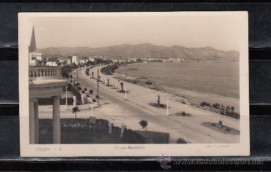Postales: SITGES - 4. PASEO MARITIMO - Foto 1