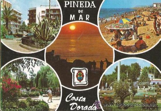 Postales: :::: LC200 - POSTAL - PINEDA DE MAR - COSTA DORADA - SIN CIRCULAR - Foto 1