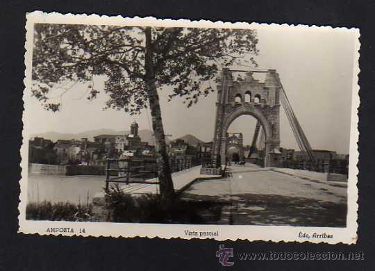 Postales: ANTIGUA POSTAL AMPOSTA ED.ARRIBAS N.14 - VISTA PARCIAL