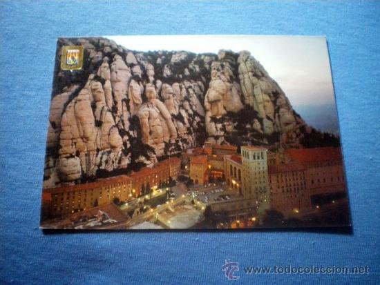 Cartes Postales: POSTAL MONTSERRAT VISTA GENERAL NOCTURNA NO CIRCULADA