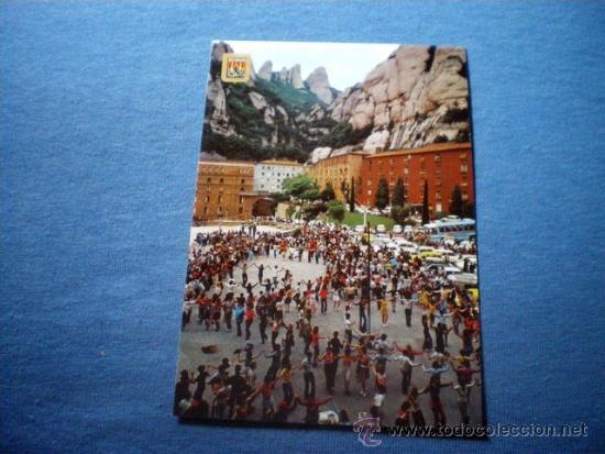 Cartes Postales: POSTAL MONTSERRAT SARDANA NO CIRCULADA