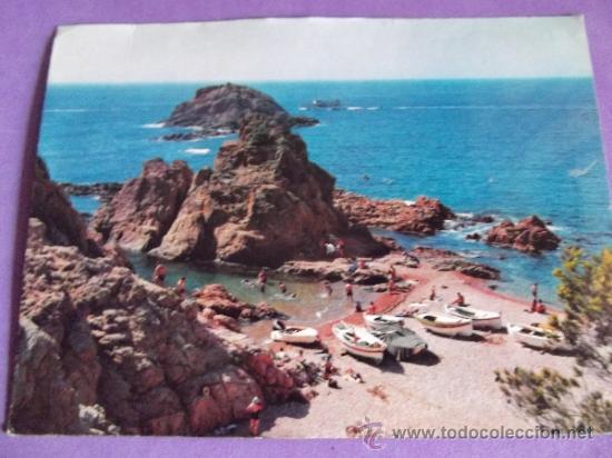 Postkarten: GIRONA-V14-NO ESCRITA-COSTA BRAVA-TOSSA DE MAR-BANYERA DE SES DONES-SERIE II-N&ordm;2749-DLB.632-VIII