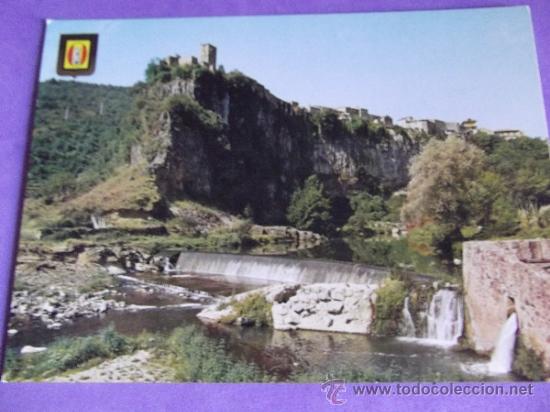 Postkarten: GIRONA-V15-NO ESCRITA-CASTELL FOLLIT DE LA ROCA