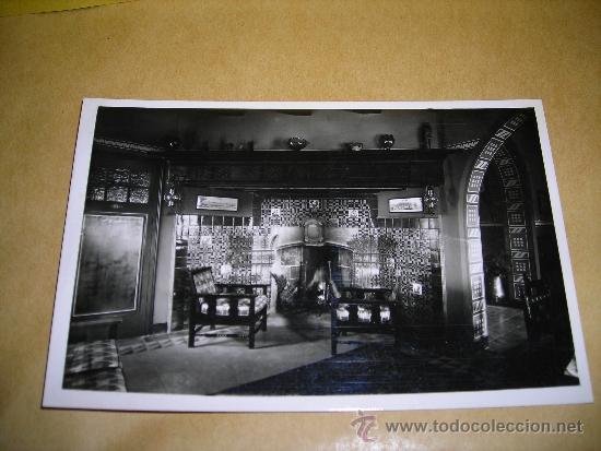 Postcards: S'AGARO  ,COSTA BRAVA  - hostal de la gavina - LA CHIMENEA  TALL. ZERKOWITZ , 14X9 CM.