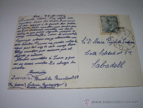 Postales: ANTIGUA POSTAL.......CALDAS DE MALAVELLA. - Foto 2