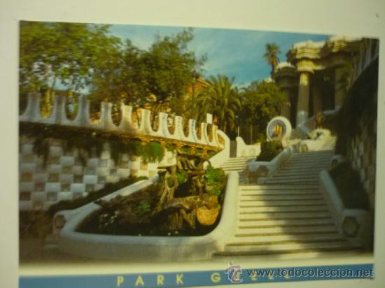 Postales: POSTAL BARCELONA -PARQUE GUELL- GAUDI - Foto 1