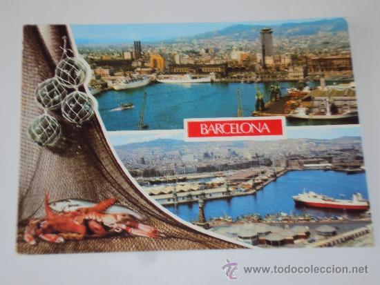 Postales: Barcelona. Puerto. - Foto 1
