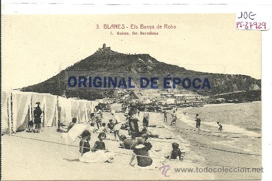 Postales: (PS-37929)POSTAL DE BLANES-ELS BANYS DE ROBA