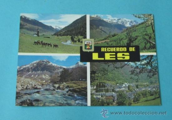 Postales: RECUERDO DE LES. LLEIDA - Foto 1