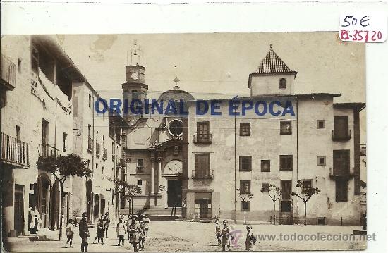 Postcards: (PS-35720)POSTAL FOTOGRAFICA DE MANLLEU-PLAZA MAYOR