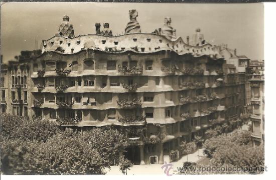 Postales: BARCELONA LA PEDRERA ESCRITA - Foto 1