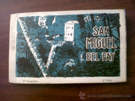 Postales: BLOC POSTAL SAN MIGUEL DEL FAY-ROISIN 2&ordf; SERIE 10 FOTOGRAFIAS