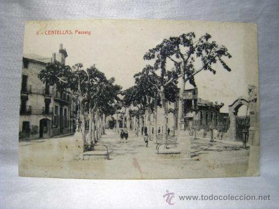Postales: CENTELLAS: PASSEIG 6 - Foto 1
