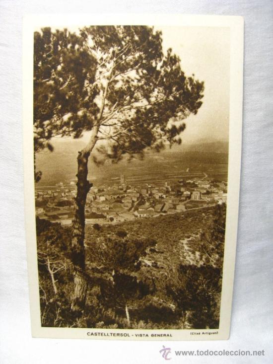 Postales: CASTELLTERSOL: VISTA GENERAL - Foto 1