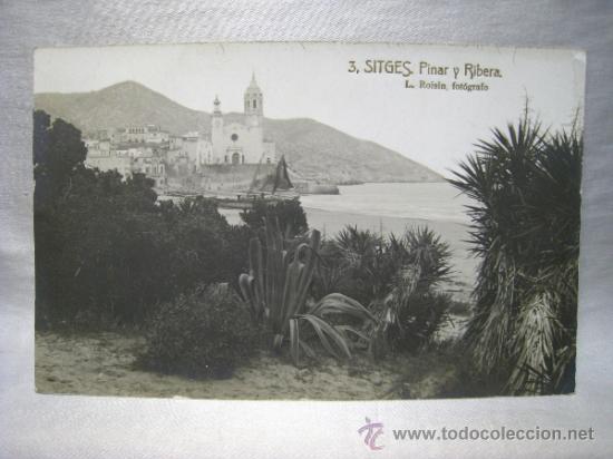 Postales: SITGES: PINAR Y RIBERA 3 - Foto 1