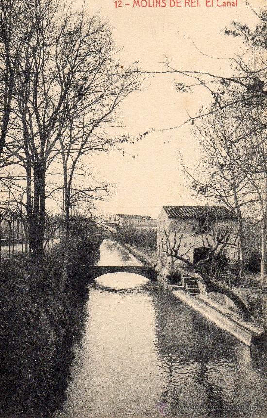 Postales: molins de rei.  12 el canal. thomas - Foto 1