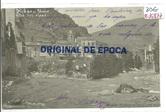 Postcards: (PS-35877)POSTAL FOTOGRAFICA DE RIBAS-UNIO D&acute;EL DOS RIUS