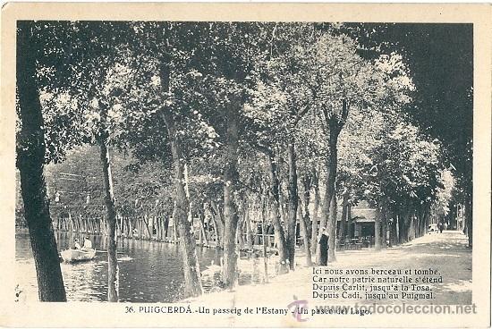 Postkarten: 4091 - PUIGCERD&Aacute; - UN PASEO DEL LAGO- L. ROISIN