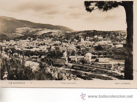 Postales: la garriga. 1 vista general. ed. iglesias