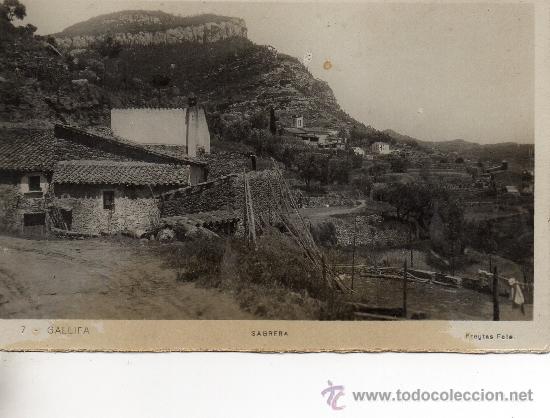 Postales: gallifa. 7 sagrera. freytas - Foto 1