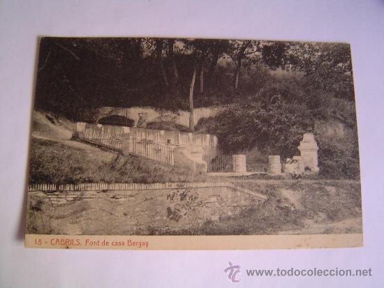Postales: Postal de Cabrils. - Foto 1