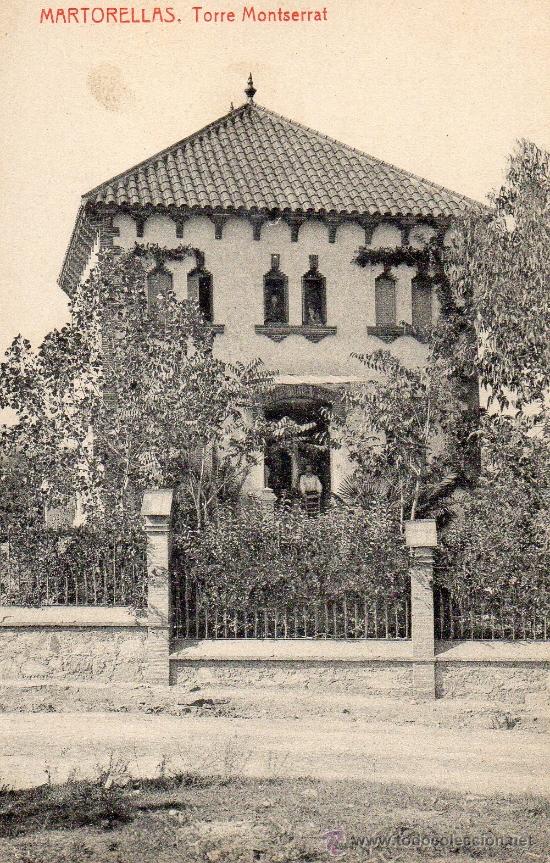 Postales: martorellas. torre montserrat. thomas - Foto 1