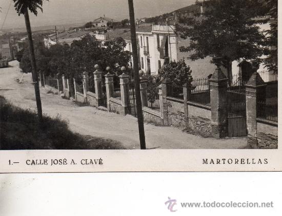 Postales: martorellas. 1 calle jose a. clav&eacute; - Foto 1