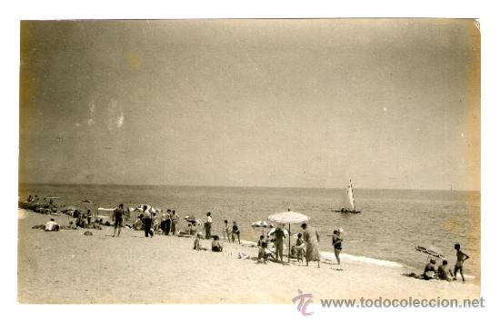 Postales: CALDETAS TOMANDO EL SOL EN LA PLAYA - Edici&oacute;n SIN EDICI&Oacute;N - Foto 1