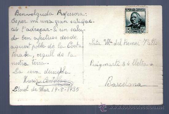 Postales: LLORET DE MAR FREU D ES BOT  - Edici&oacute;n CLIX&Eacute; MART&Iacute;NES - Foto 2