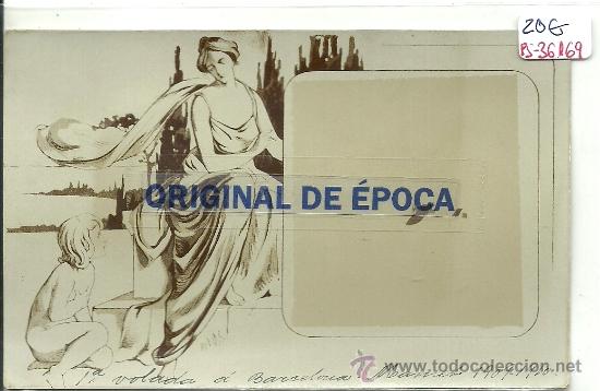 Postkarten: (PS-36169)POSTAL FOTOGRAFICA DE BARCELONA-PRIMER VUELO 1909-1910
