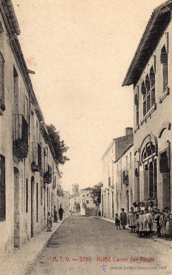 Postales: rub&iacute;. atv 2755. carrer den virgili
