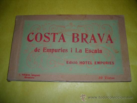 Postcards: TACO DE POSTALES COSTA BRAVA DE EMPURIES I LA ESCALA EDC. HOTEL EMPURIES L.ROISIN FOTG.