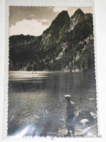 Postales: Postal antigua fotograf&iacute;a de Llac de Sant Maurici i Encants.