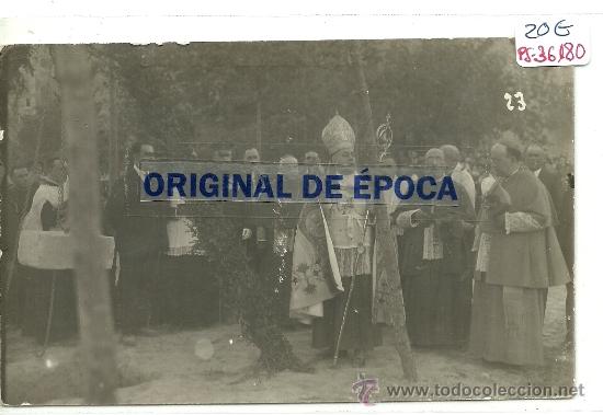 Postcards: (PS-36180)POSTAL FOTOGRAFICA DE VICH-AUTORIDADES CIVILES,MILITARES,ECLESIASTICAS 1923,FOT.PALMAROLA