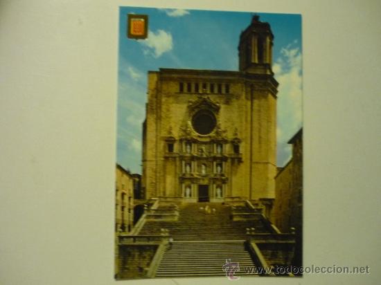 Postales: POSTAL GIRONA .-CATEDRAL - Foto 1