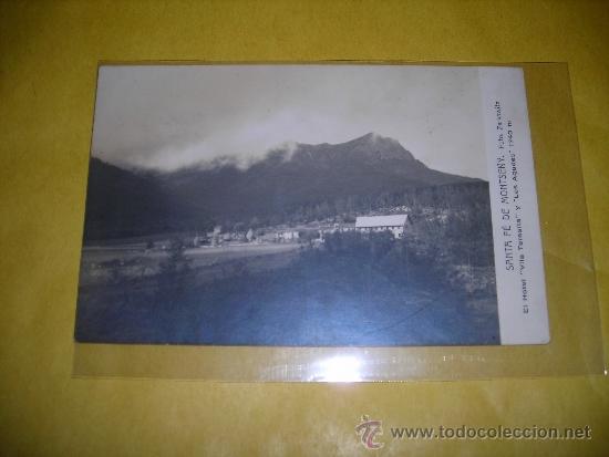 Postcards: SANTA FE DE MONTSENY - EL HOTEL VILLA TERESITA Y LES AGUDES , FOTO ZERKOWITZ - 14X9 CM. MADE IN GERM