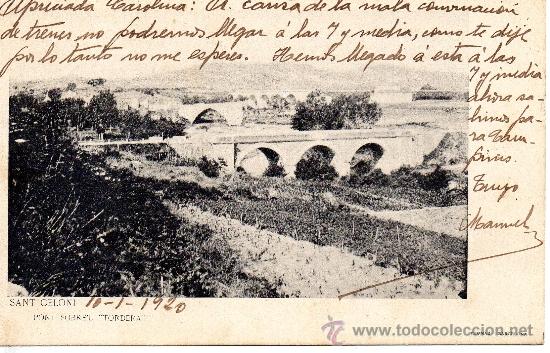 Postales: sant celoni. pont sobrel tordera. thomas - Foto 1