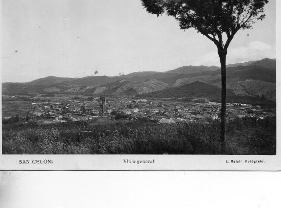 Postales: sant celoni. vista general. roisin - Foto 1