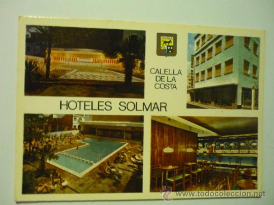 Postales: postal calella de la costa.- hoteles solmar - Foto 1