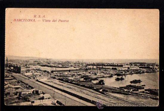 Postales: Barcelona. Puerto.  No circulada - Foto 1